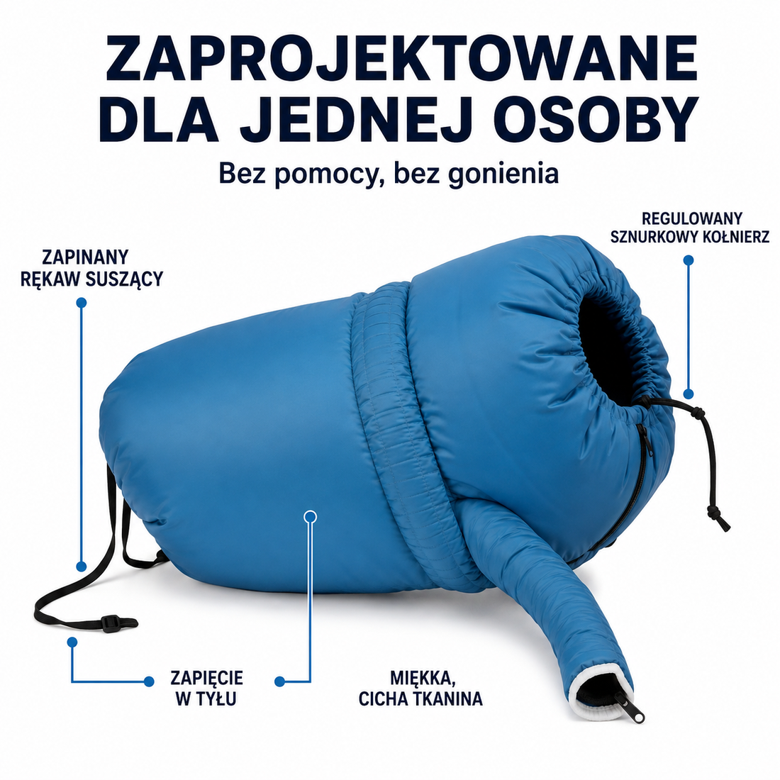 Zaprojektowane dla jednej osoby — budowa worka